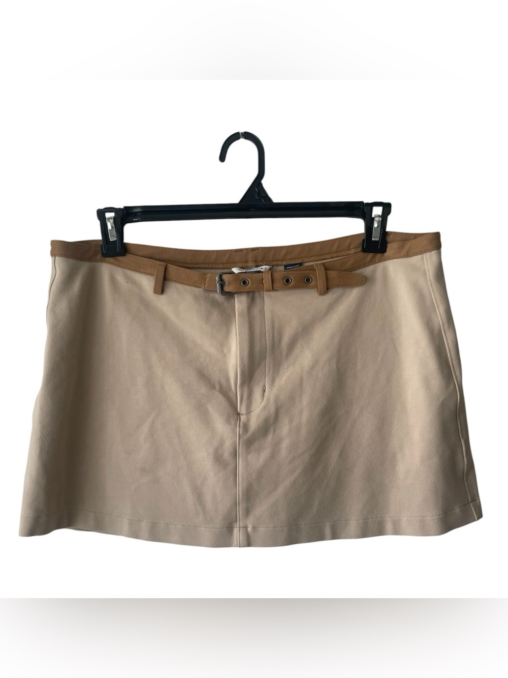 American Eagle Tan Stretch Skirt with Matching Waistband
